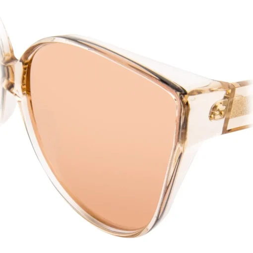 Linda Farrow Sunglasses & Eyewear-- 656 C5 Cat Eye Sunglasses - Ash - Eyewear - Avvenice