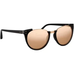 Linda Farrow Sunglasses & Eyewear-- 136 C21 Cat Eye Sunglasses - Tea Rose - Eyewear - Avvenice