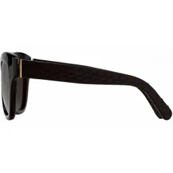 Linda Farrow Sunglasses & Eyewear-- 379 C3 Cat Eye Sunglasses - Black - Eyewear - Avvenice