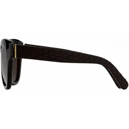 Linda Farrow Sunglasses & Eyewear-- 379 C3 Cat Eye Sunglasses - Black - Eyewear - Avvenice