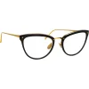 Linda Farrow Sunglasses & Eyewear-- 683 C10 Cat Eye Optical Frames - Black - Eyewear - Avvenice