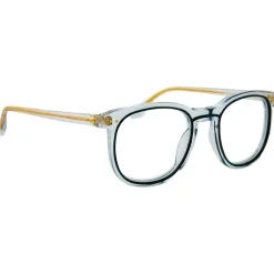 Linda Farrow Sunglasses & Eyewear-- 178 C16 D-Frame Optical - Clear & Black - Eyewear - Avvenice
