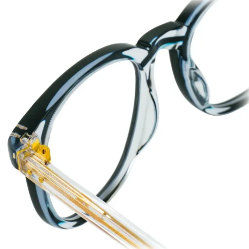 Linda Farrow Sunglasses & Eyewear-- 178 C16 D-Frame Optical - Clear & Black - Eyewear - Avvenice