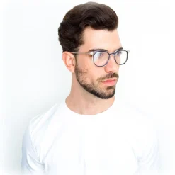 Linda Farrow Sunglasses & Eyewear-- 178 C16 D-Frame Optical - Clear & Black - Eyewear - Avvenice