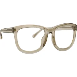 Linda Farrow Sunglasses & Eyewear-- 712 C15 D-Frame Optical - Truffle - Eyewear - Avvenice