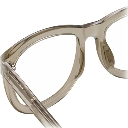 Linda Farrow Sunglasses & Eyewear-- 712 C15 D-Frame Optical - Truffle - Eyewear - Avvenice