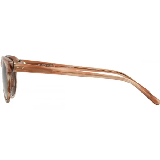 Linda Farrow Sunglasses & Eyewear-- 355 C4 D-Frame Sunglasses - Tortoiseshell - Eyewear - Avvenice
