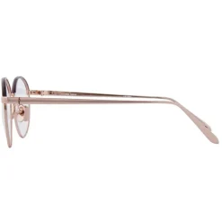 Linda Farrow Sunglasses & Eyewear-- 580 C4 Oval Optical Frames - Rose Gold - Eyewear - Avvenice
