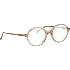 Linda Farrow Sunglasses & Eyewear-- 530 C4 Oval Optical Frames - Ash - Eyewear - Avvenice