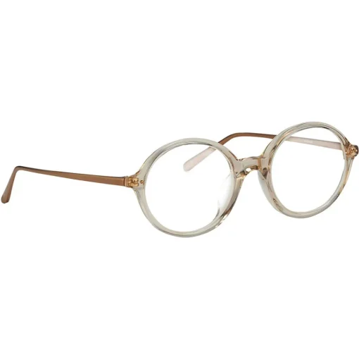 Linda Farrow Sunglasses & Eyewear-- 530 C4 Oval Optical Frames - Ash - Eyewear - Avvenice