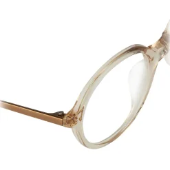 Linda Farrow Sunglasses & Eyewear-- 530 C4 Oval Optical Frames - Ash - Eyewear - Avvenice