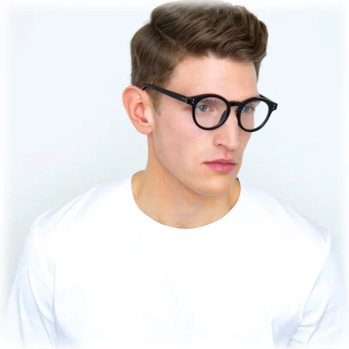 Linda Farrow Sunglasses & Eyewear-- 569 C2 Oval Sunglasses - Black - Eyewear - Avvenice