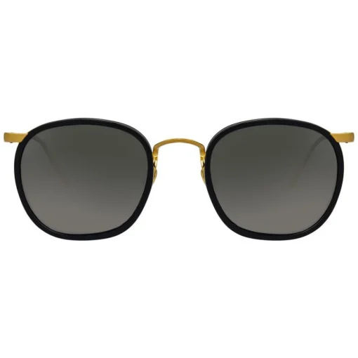 Linda Farrow Sunglasses & Eyewear-- 562 C1 Oval Sunglasses - Black - Eyewear - Avvenice