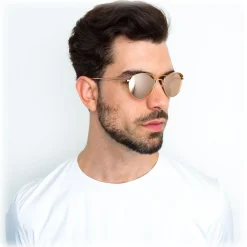 Linda Farrow Sunglasses & Eyewear-- 623 C3 Oval Sunglasses - Rose Gold - Eyewear - Avvenice