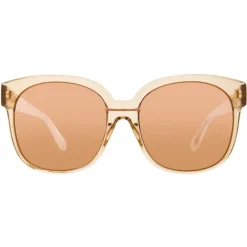 Linda Farrow Sunglasses & Eyewear-- 651 C5 Oversized Sunglasses - Ash - Eyewear - Avvenice