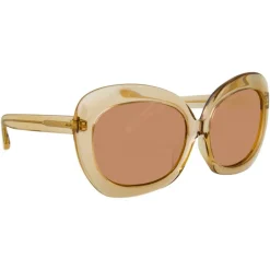 Linda Farrow Sunglasses & Eyewear-- 600 C5 Oversized Sunglasses - Ash - Eyewear - Avvenice