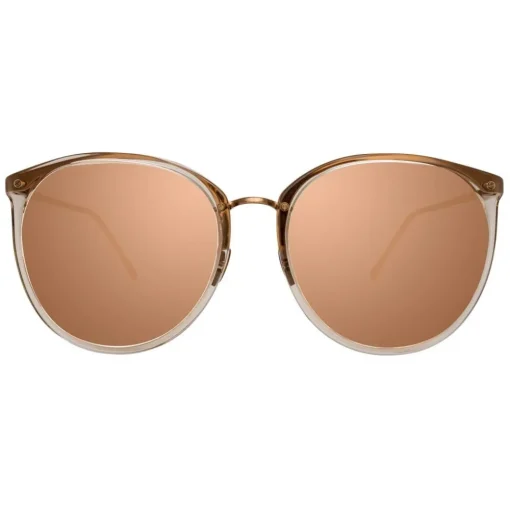Linda Farrow Sunglasses & Eyewear-- 747 C5 Oversized Sunglasses - Ash - Eyewear - Avvenice