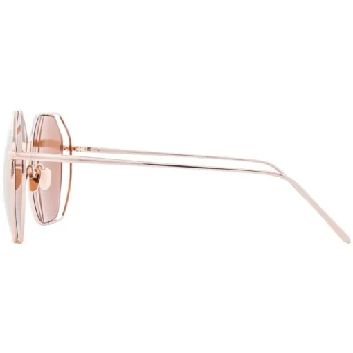 Linda Farrow Sunglasses & Eyewear-- 350 C13 Oversized Sunglasses - Rose Gold - Eyewear - Avvenice