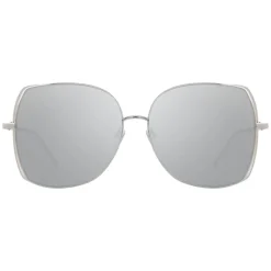 Linda Farrow Sunglasses & Eyewear-- 590 C2 Oversized Sunglasses - White Gold - Eyewear - Avvenice