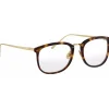 Linda Farrow Sunglasses & Eyewear-- 222 C12 Rectangular Optical Frames - Tortoiseshell - Eyewear - Avvenice
