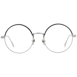 Linda Farrow Sunglasses & Eyewear-- 583 C3 Round Optical Frames - White Gold - Eyewear - Avvenice