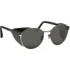 Linda Farrow Sunglasses & Eyewear-- 300 C11 Round Sunglasses - Titanium - Eyewear - Avvenice