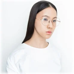Linda Farrow Sunglasses & Eyewear-- 647 C3 Round Sunglasses - Rose Gold - Eyewear - Avvenice