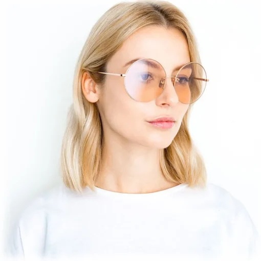 Linda Farrow Sunglasses & Eyewear-- 626 C7 Square Sunglasses - Rose Gold - Eyewear - Avvenice