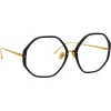 Linda Farrow Sunglasses-- Alona Oversized Optical Glasses in Black - LFL901C10OPT - Eyewear - Avvenice