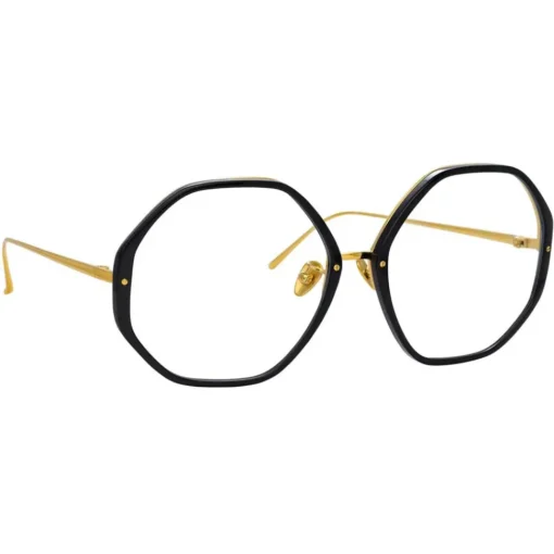 Linda Farrow Sunglasses-- Alona Oversized Optical Glasses in Black - LFL901C10OPT - Eyewear - Avvenice