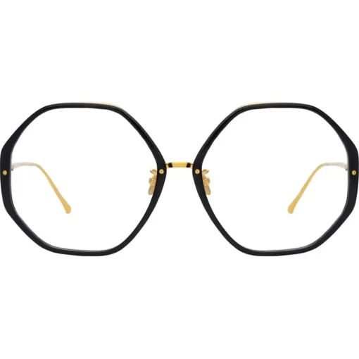 Linda Farrow Sunglasses-- Alona Oversized Optical Glasses in Black - LFL901C10OPT - Eyewear - Avvenice