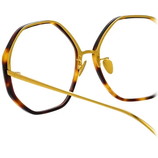 Linda Farrow Sunglasses-- Alona Oversized Optical Glasses in Tortoiseshell - LFL901C11OPT - Eyewear - Avvenice