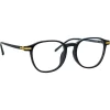 Linda Farrow Sunglasses-- Arnold Angular Optical Glasses in Black - LF63C1OPT - Eyewear - Avvenice