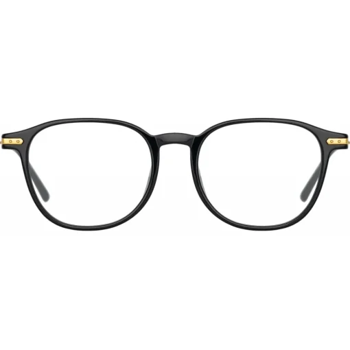 Linda Farrow Sunglasses-- Arnold Angular Optical Glasses in Black - LF63C1OPT - Eyewear - Avvenice