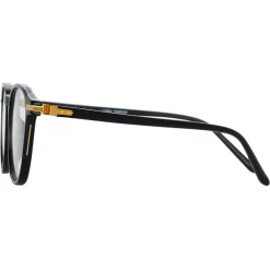 Linda Farrow Sunglasses-- Arnold Angular Optical Glasses in Black - LF63C1OPT - Eyewear - Avvenice