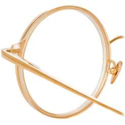 Linda Farrow Sunglasses-- Bara Round Optical Glasses in Ash - LFL1243C5OPT - Eyewear - Avvenice