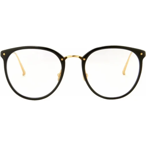 Linda Farrow Sunglasses-- Calthorpe Oval Optical Glasses in Black (C1) - LFLC251C1OPT - Eyewear - Avvenice