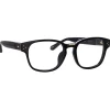 Linda Farrow Sunglasses-- Carlos D-Frame Optical Glasses in Black - LFL1412C1OPT - Eyewear - Avvenice