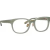 Linda Farrow Sunglasses-- Cedric A Rectangular Optical Frames in Steel - LFL1275AC8OPT - Eyewear - Avvenice