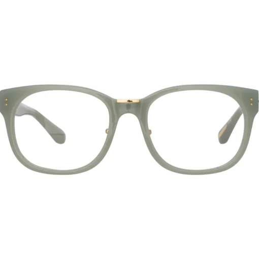 Linda Farrow Sunglasses-- Cedric A Rectangular Optical Frames in Steel - LFL1275AC8OPT - Eyewear - Avvenice