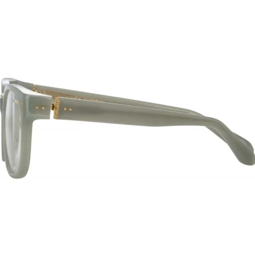 Linda Farrow Sunglasses-- Cedric A Rectangular Optical Frames in Steel - LFL1275AC8OPT - Eyewear - Avvenice