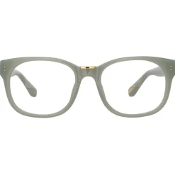 Linda Farrow Sunglasses-- Cedric Rectangular Optical Frames in Steel - LFL1275C3OPT - Eyewear - Avvenice