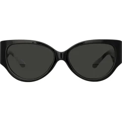 Linda Farrow Sunglasses-- Connie Cat Eye Sunglasses in Black - LFL1425C1SUN - Eyewear - Avvenice