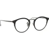 Linda Farrow Sunglasses-- Cooper Oval Optical Glasses in Black Nickel (C5) - LFL1051C5OPT - Eyewear - Avvenice