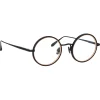 Linda Farrow Sunglasses-- Cortina Oval Optical Glasses in Nickel - LFL1388C3OPT - Eyewear - Avvenice