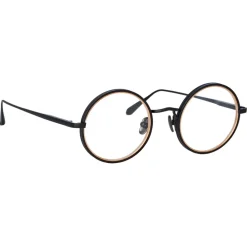 Linda Farrow Sunglasses-- Cortina Oval Optical Glasses in Nickel - LFL1388C3OPT - Eyewear - Avvenice