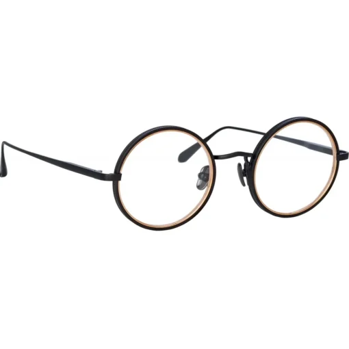 Linda Farrow Sunglasses-- Cortina Oval Optical Glasses in Nickel - LFL1388C3OPT - Eyewear - Avvenice