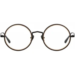 Linda Farrow Sunglasses-- Cortina Oval Optical Glasses in Nickel - LFL1388C3OPT - Eyewear - Avvenice