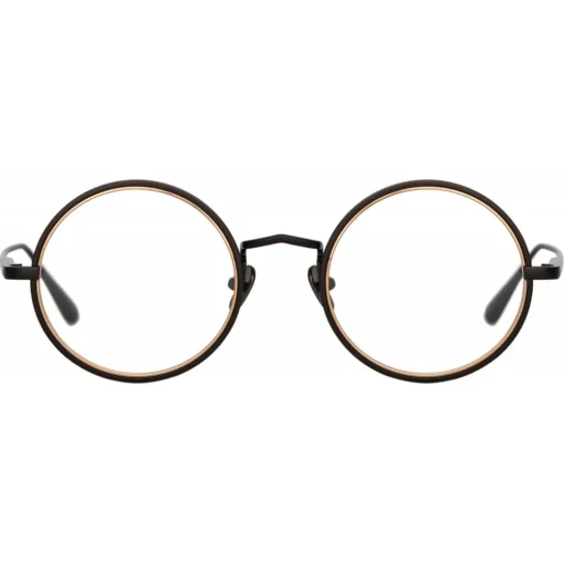 Linda Farrow Sunglasses-- Cortina Oval Optical Glasses in Nickel - LFL1388C3OPT - Eyewear - Avvenice