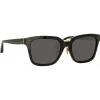 Linda Farrow Sunglasses-- Desiree D-Frame Sunglasses in Black - LFL1322C4SUN - Eyewear - Avvenice